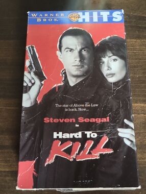 Warner Bros. Hard To Kill VHS – Red, Black & Blue